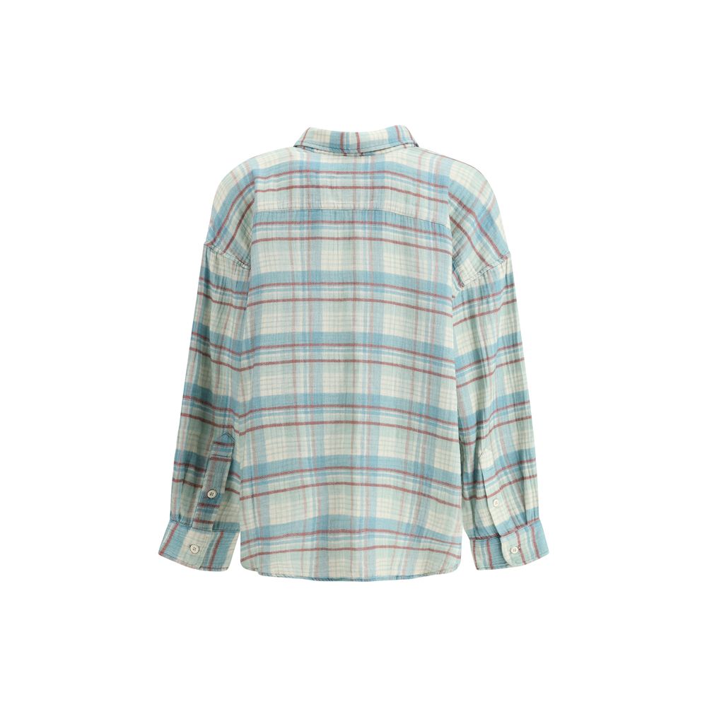 R13 Double Front flannel Shirt