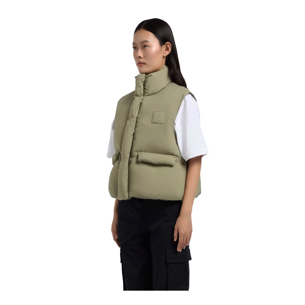 Moose Knuckles Green Nylon Vest