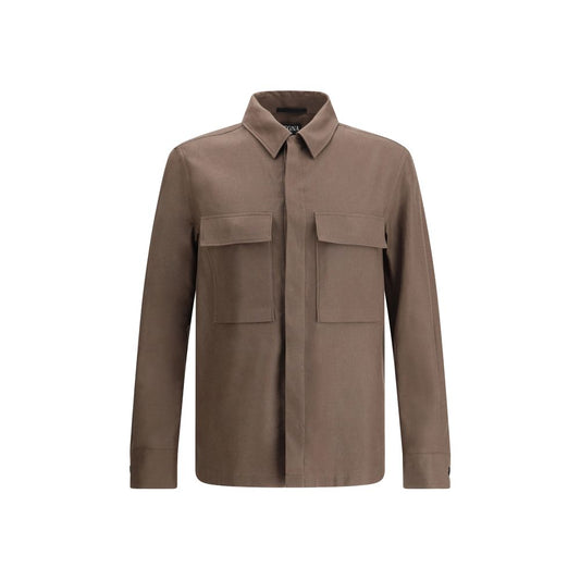 ZEGNA Linen Shirt Jacket