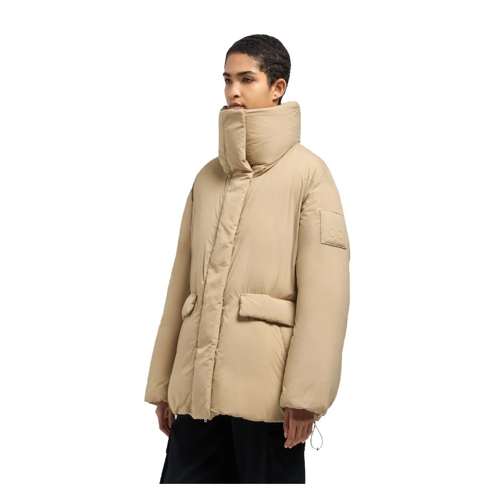 Moose Knuckles Beige Nylon Jackets & Coat