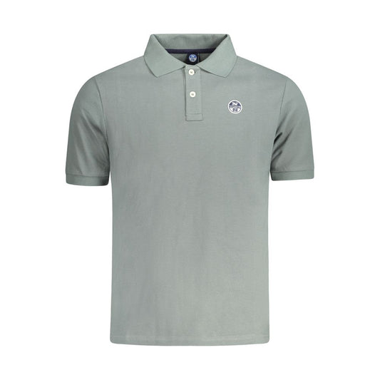 North Sails Green Cotton Polo Shirt