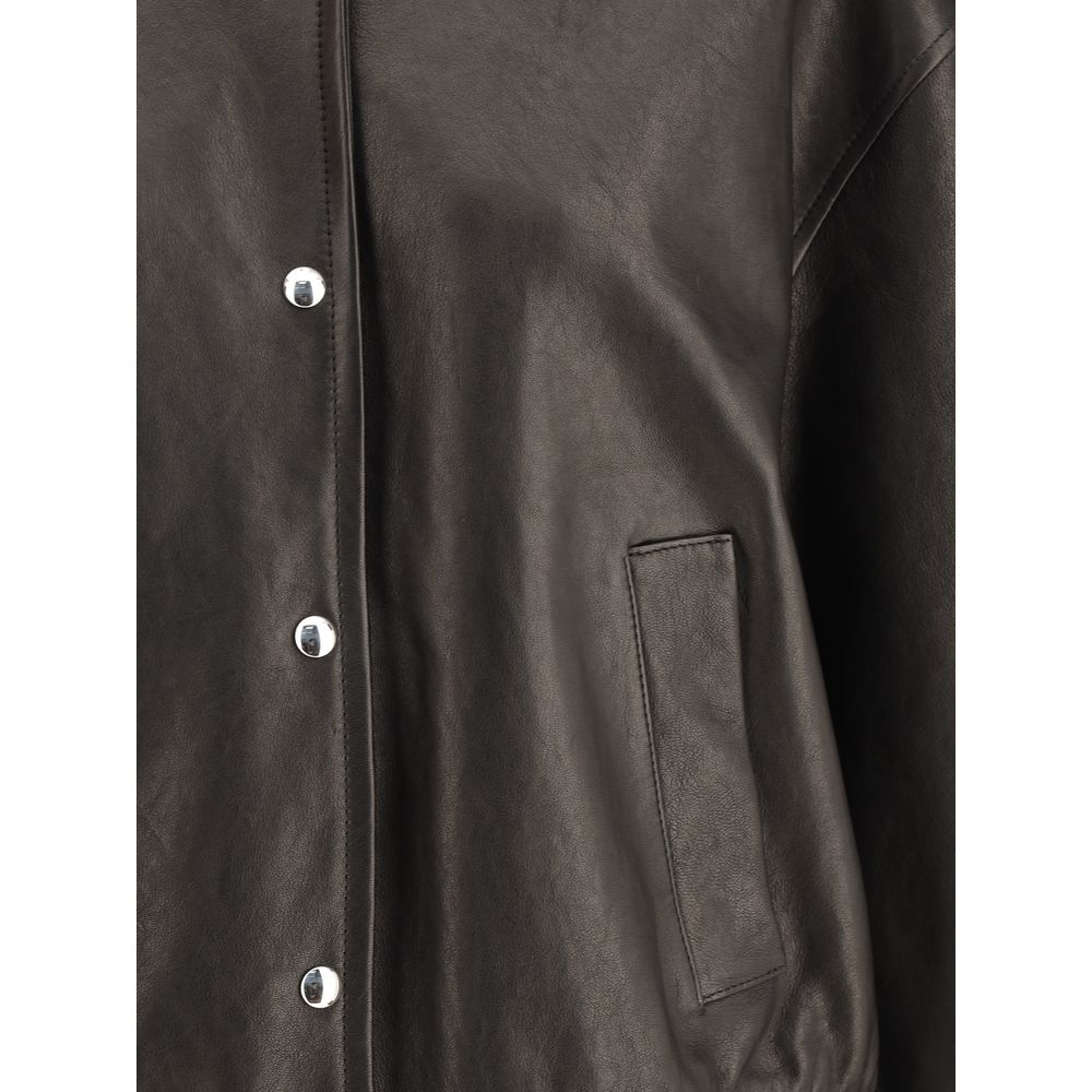 Khaite Spence Leather Jacket