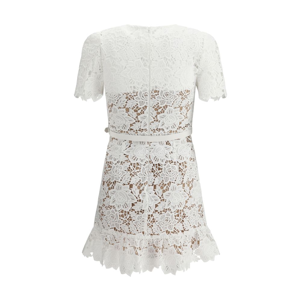 Self-Portrait Lace Mini Dress