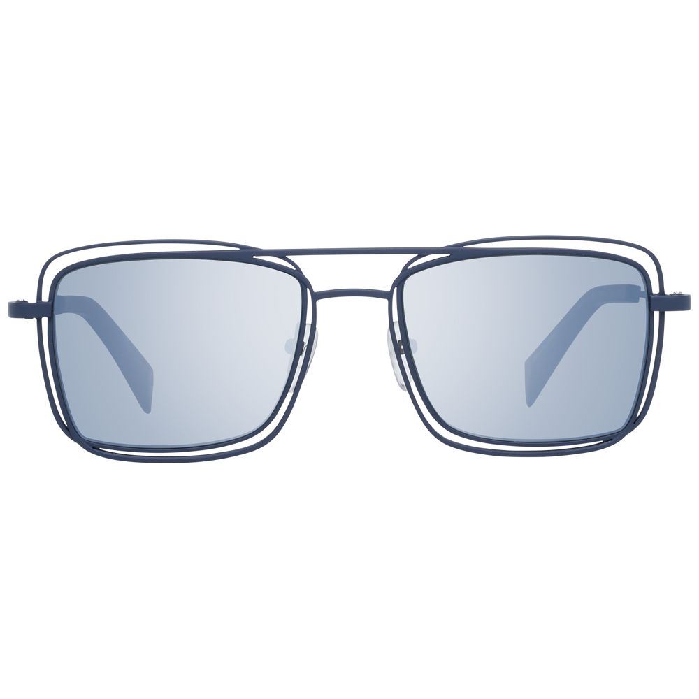 Yohji Yamamoto Blue Men Sunglasses