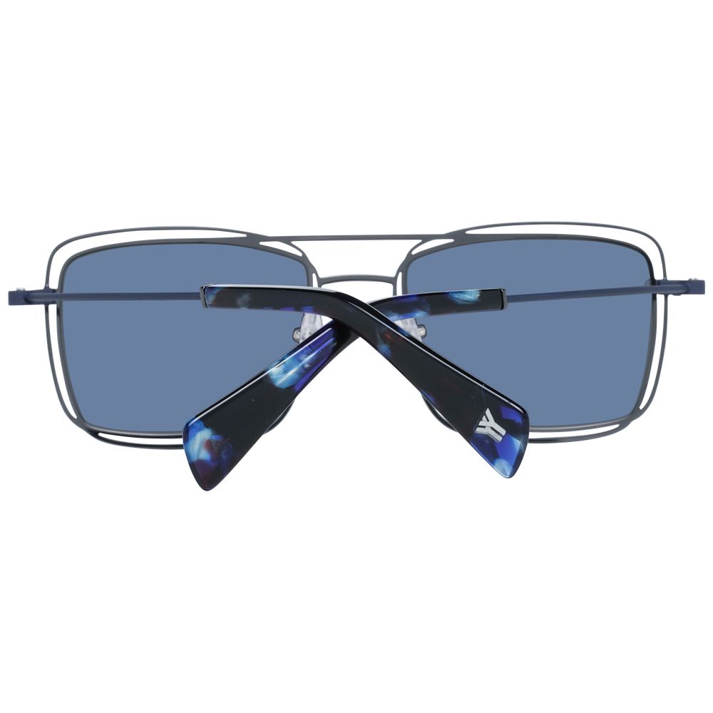 Yohji Yamamoto Blue Men Sunglasses