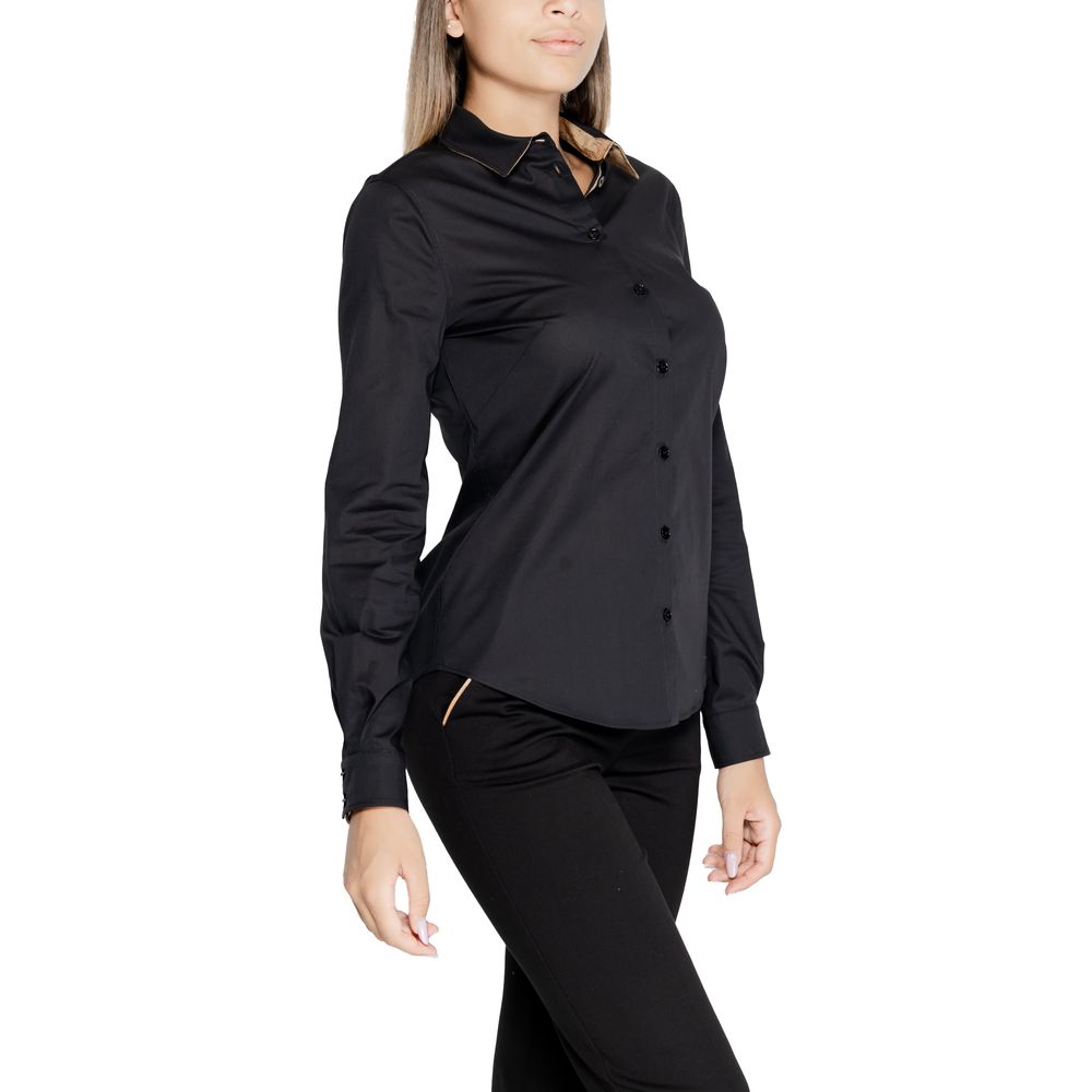 Alviero Martini Prima Classe Black Cotton Sweater