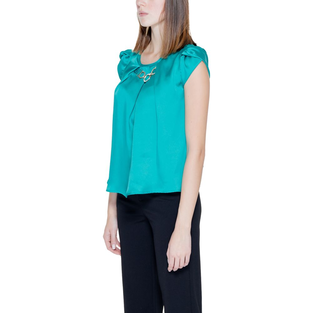 Rinascimento Green Polyester Shirt