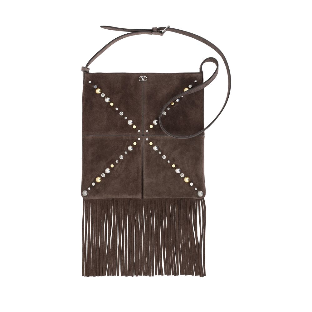 Valentino Garavani Fringing Shoulder Bag