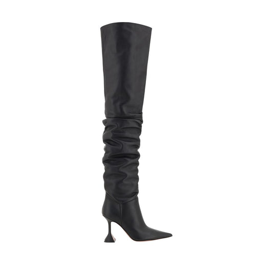 Amina Muaddi Olivia High Boots