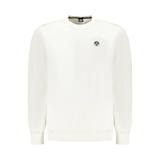 North Sails White Cotton Sweater