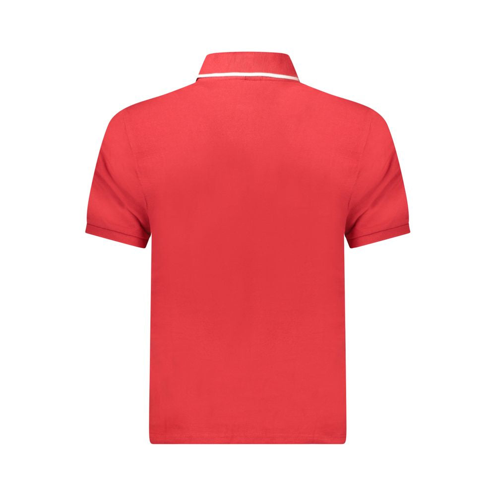 North Sails Red Cotton Polo Shirt