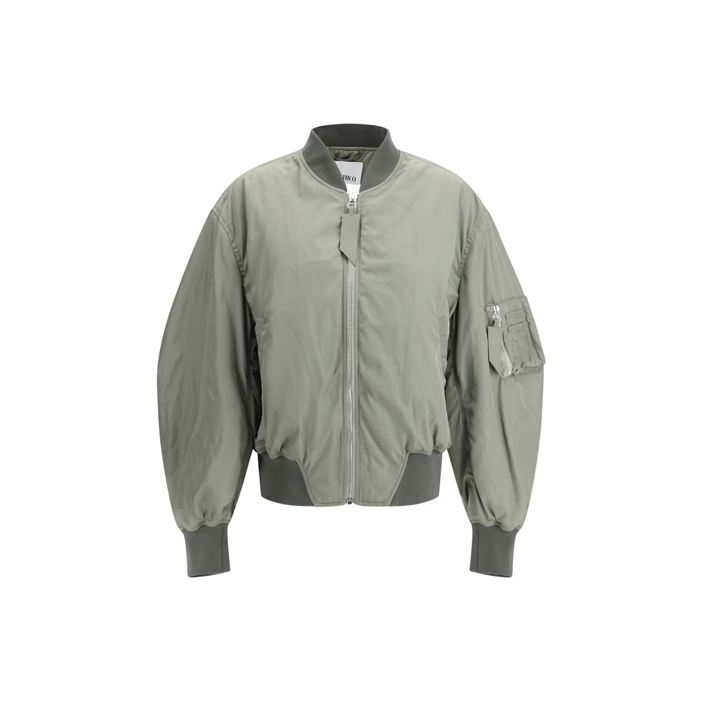 The Attico Nylon Bomber Jacket