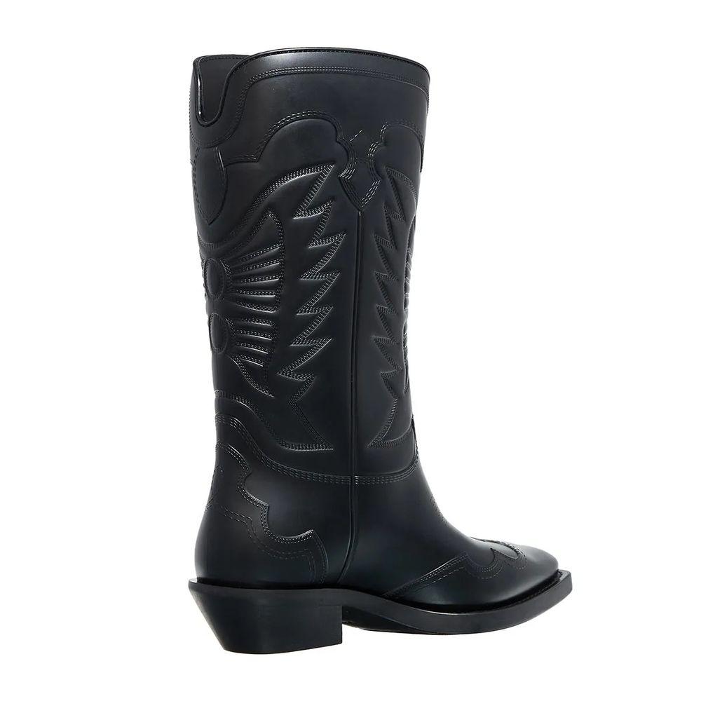 Dior Black Leather Boot