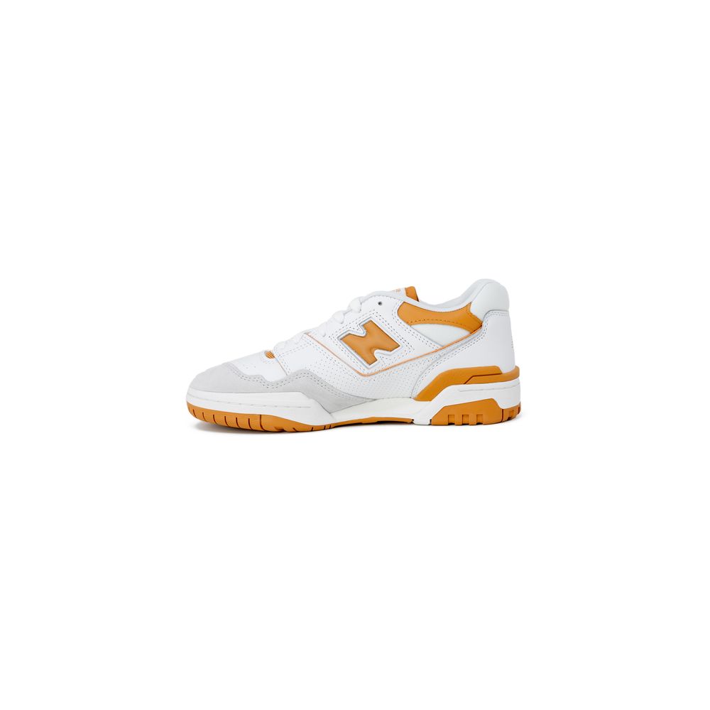 New Balance Orange Synthetic Leather Sneaker