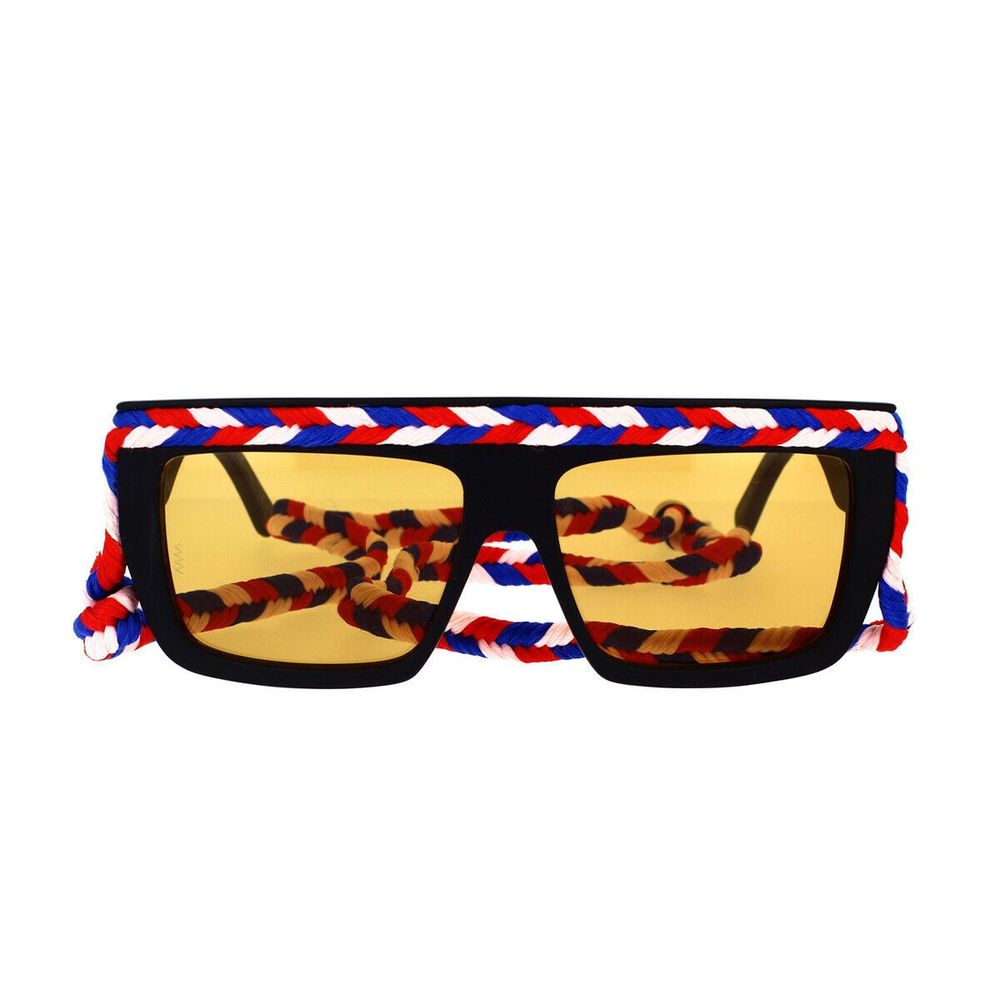 M Missoni Black Resin Sunglasses