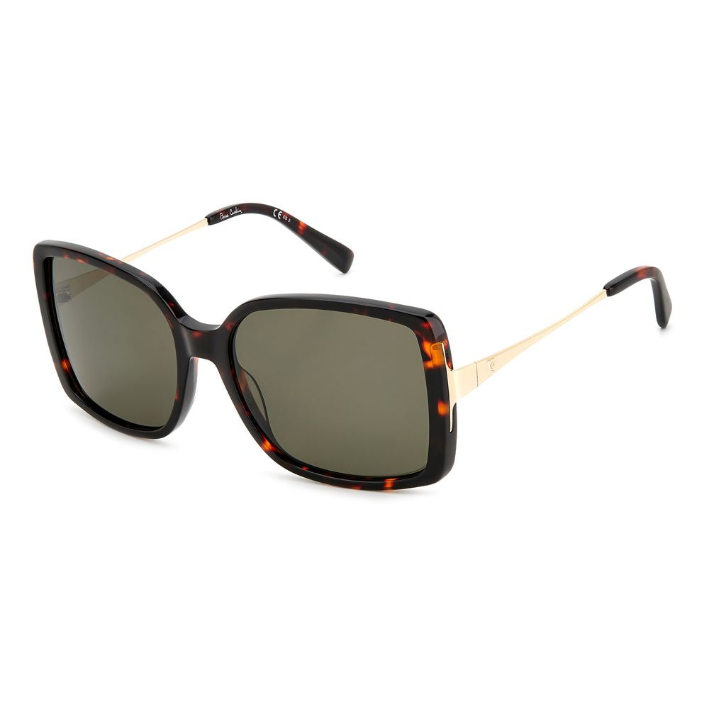 Pierre Cardin Brown Acetate Sunglasses