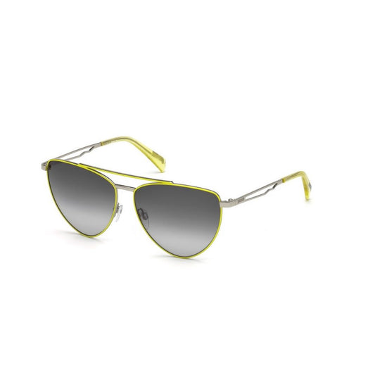 Just Cavalli Yellow Metal Sunglasses