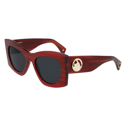 Lanvin Red Acetate Sunglasses