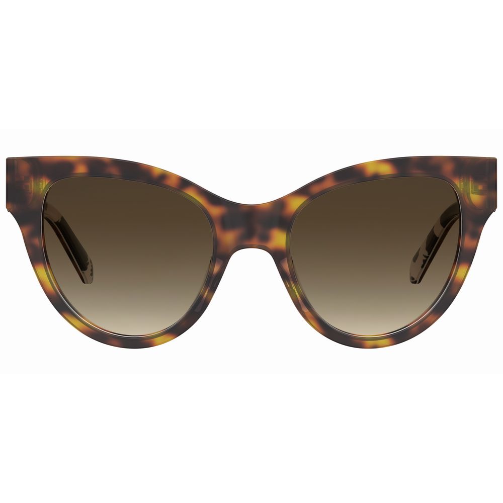 Love Moschino Brown Acetate Sunglasses