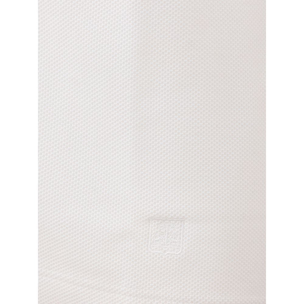 Corneliani White Cotton Shirt