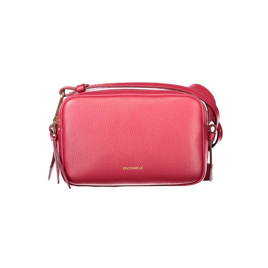 Coccinelle Red Leather Women Handbag