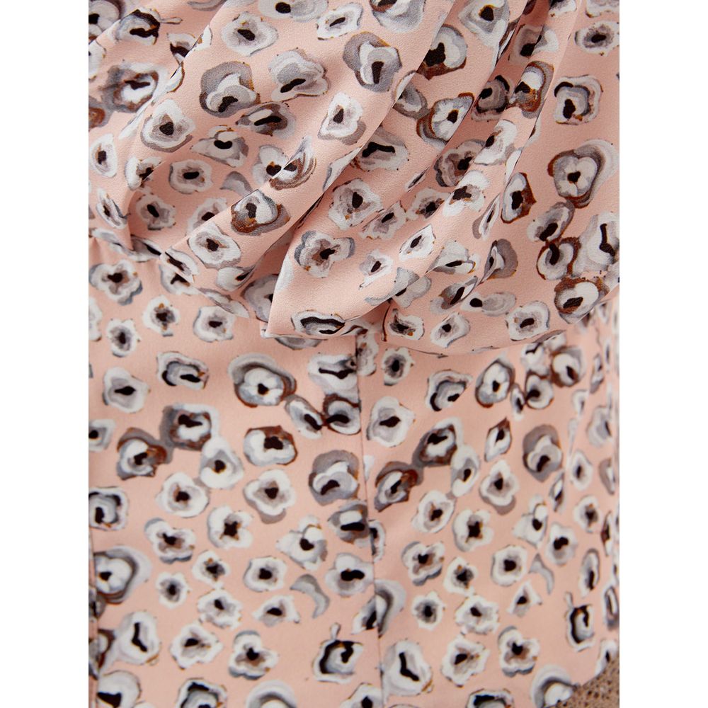 Lardini Pink Acetate Casual Dress