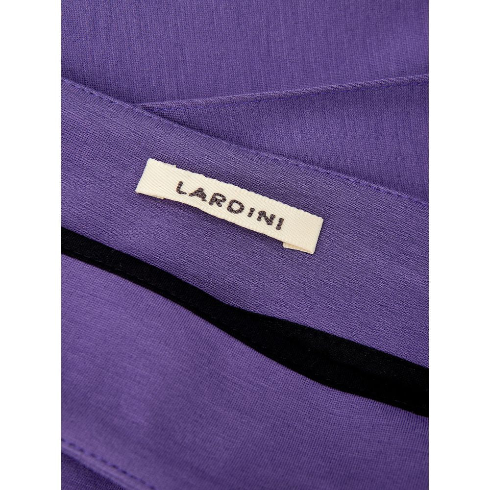 Lardini Purple Viscose Athletic Pants