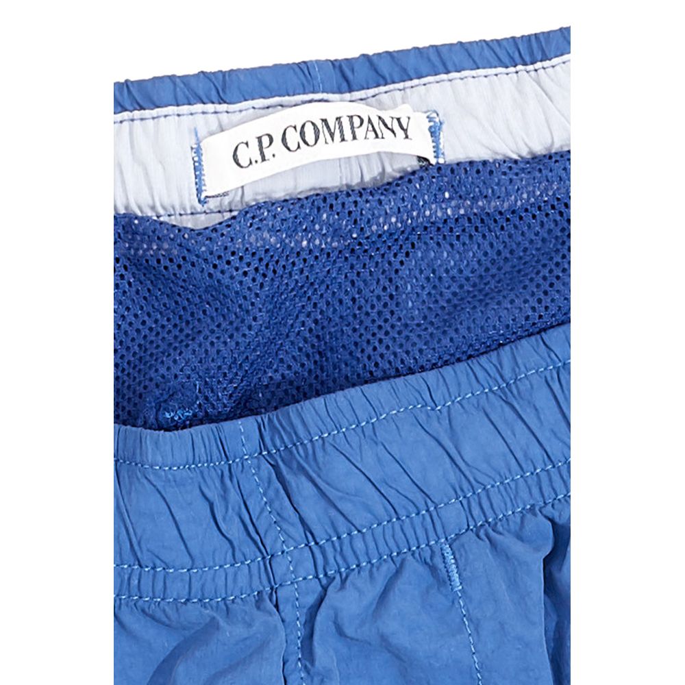 C.P. Company Blue Polyamide Swim Shorts