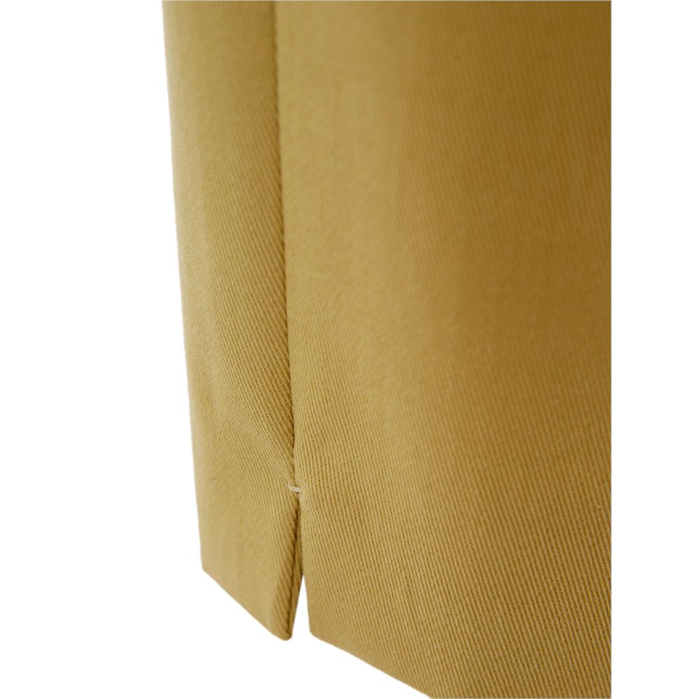 Lardini Gold Cotton Casual Pants
