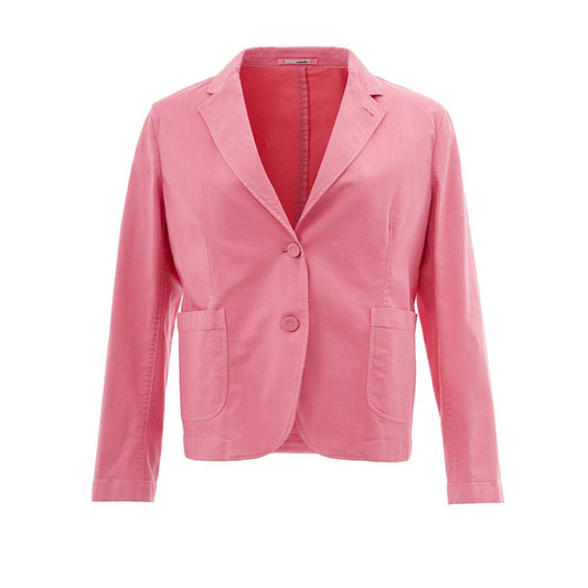 Lardini Pink Cotton Blazer