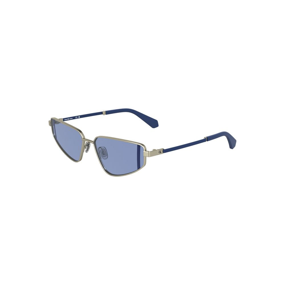 Calvin Klein Argento Metal Women Sunglasses