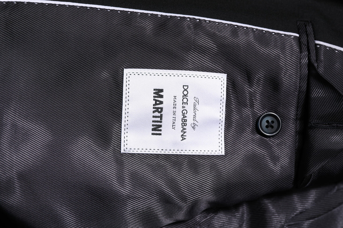 Dolce & Gabbana Dark Blue MARTINI Wool Blazer Coat Jacket