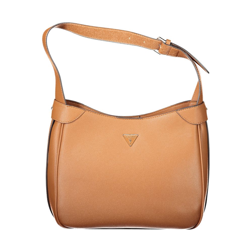 Guess Jeans Marrone Poliuretano Women Handbag