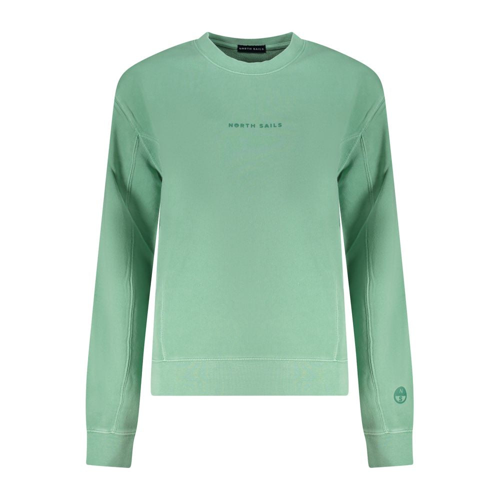 North Sails Verde Cotton Women Sweatshirt