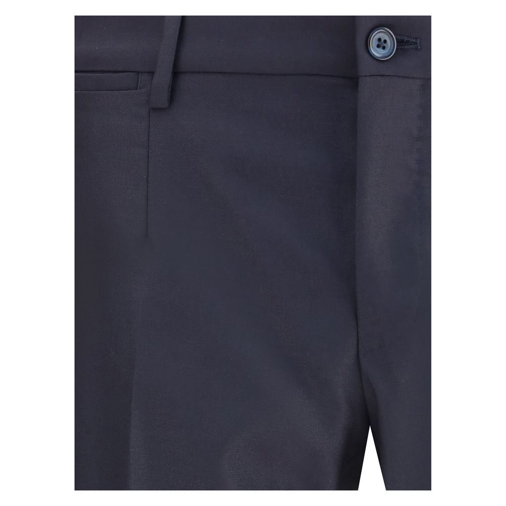 Dolce & Gabbana Black Fleece Wool Two-Piece Suit