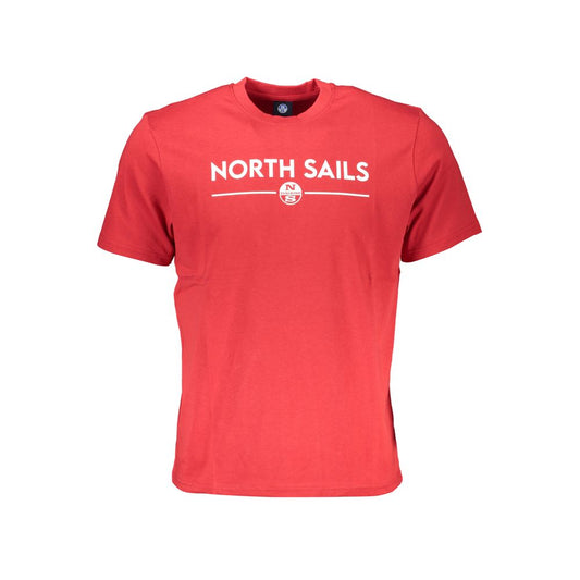 North Sails Rosso Cotton Men T-Shirt