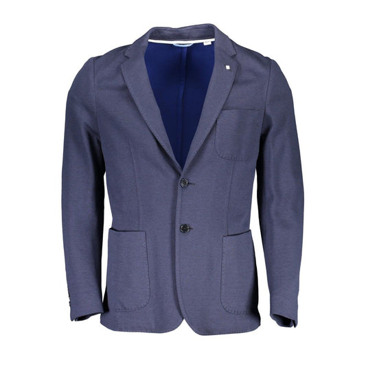 Gant Blue Cotton Men's Jacket