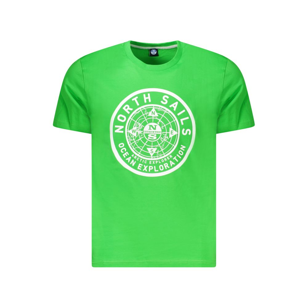 North Sails Verde Cotton Men T-Shirt