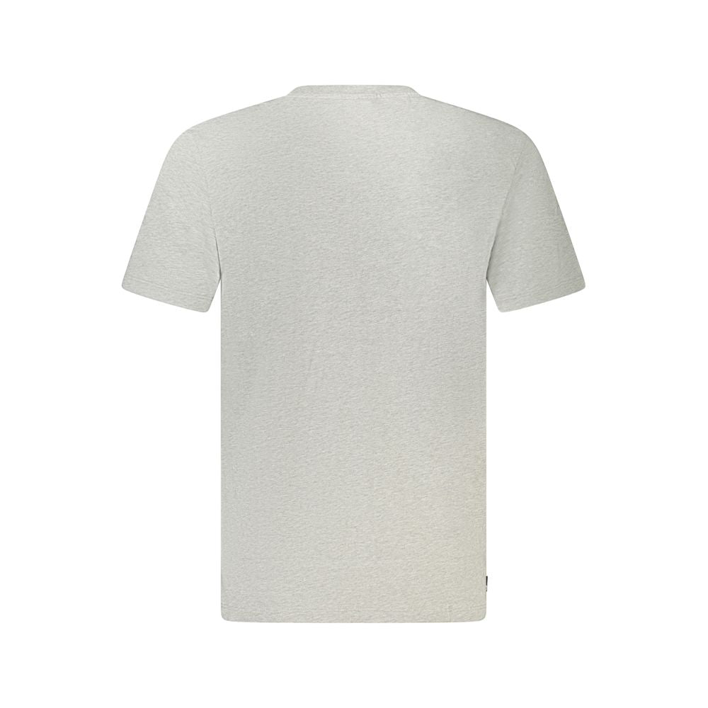 Timberland Grigio Cotton Men T-Shirt