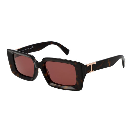 Tod's Brown Acetate Sunglasses