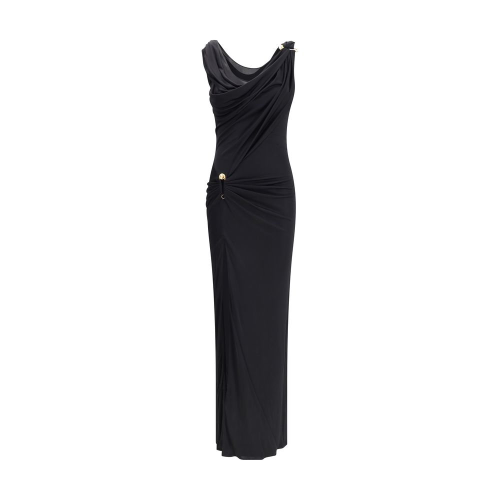 Versace Black Viscose Casual Dress