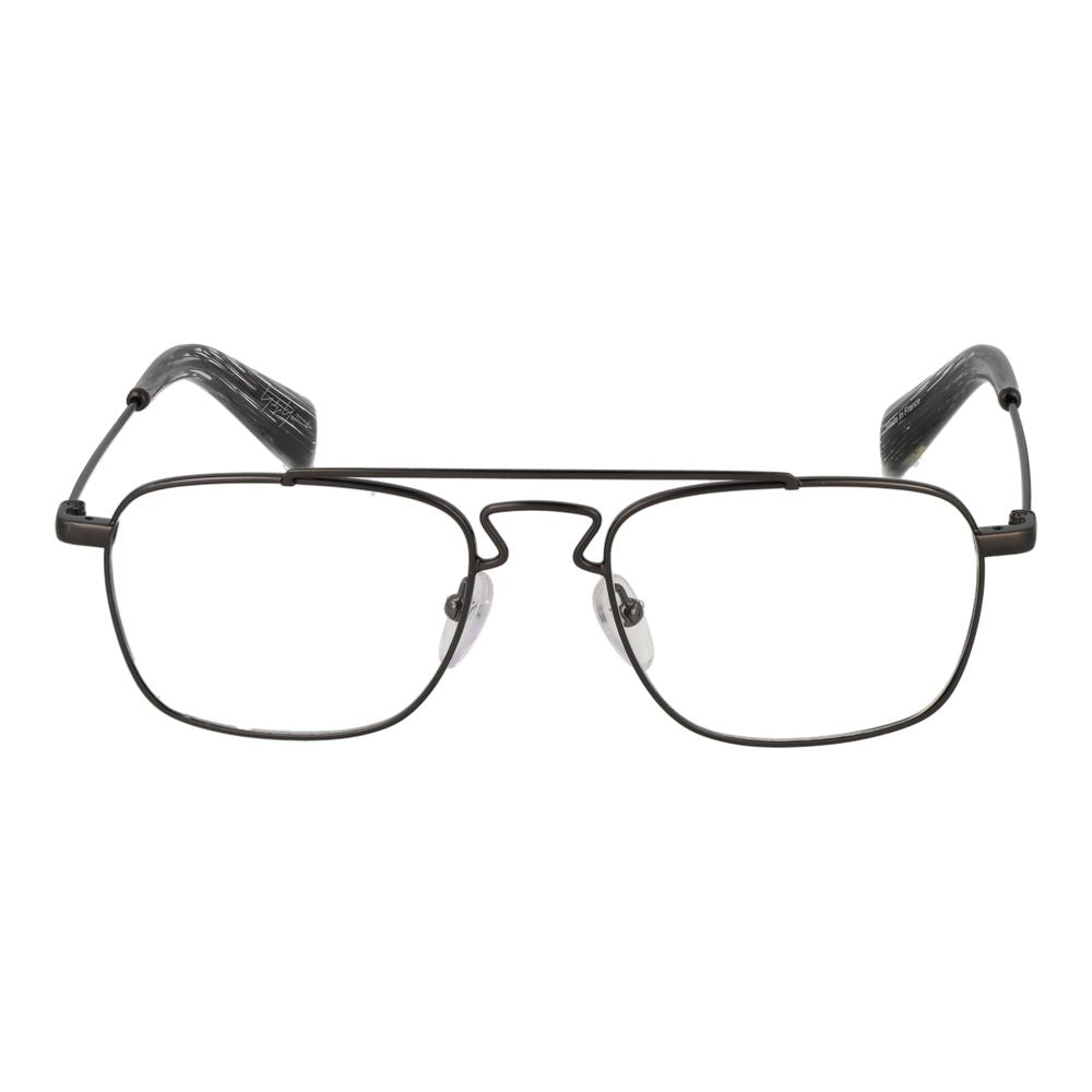 Yohji Yamamoto Gray Metal Glasses (Frames)
