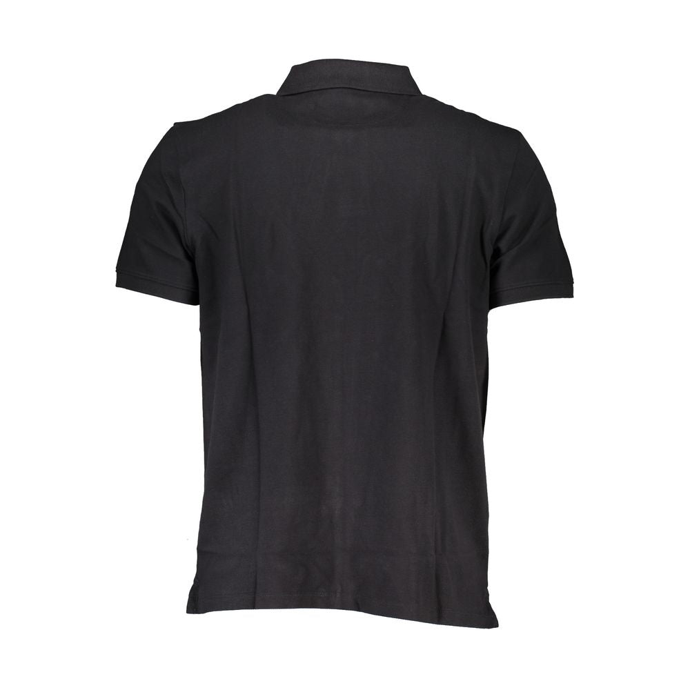 Timberland Black Cotton Men Polo Shirt