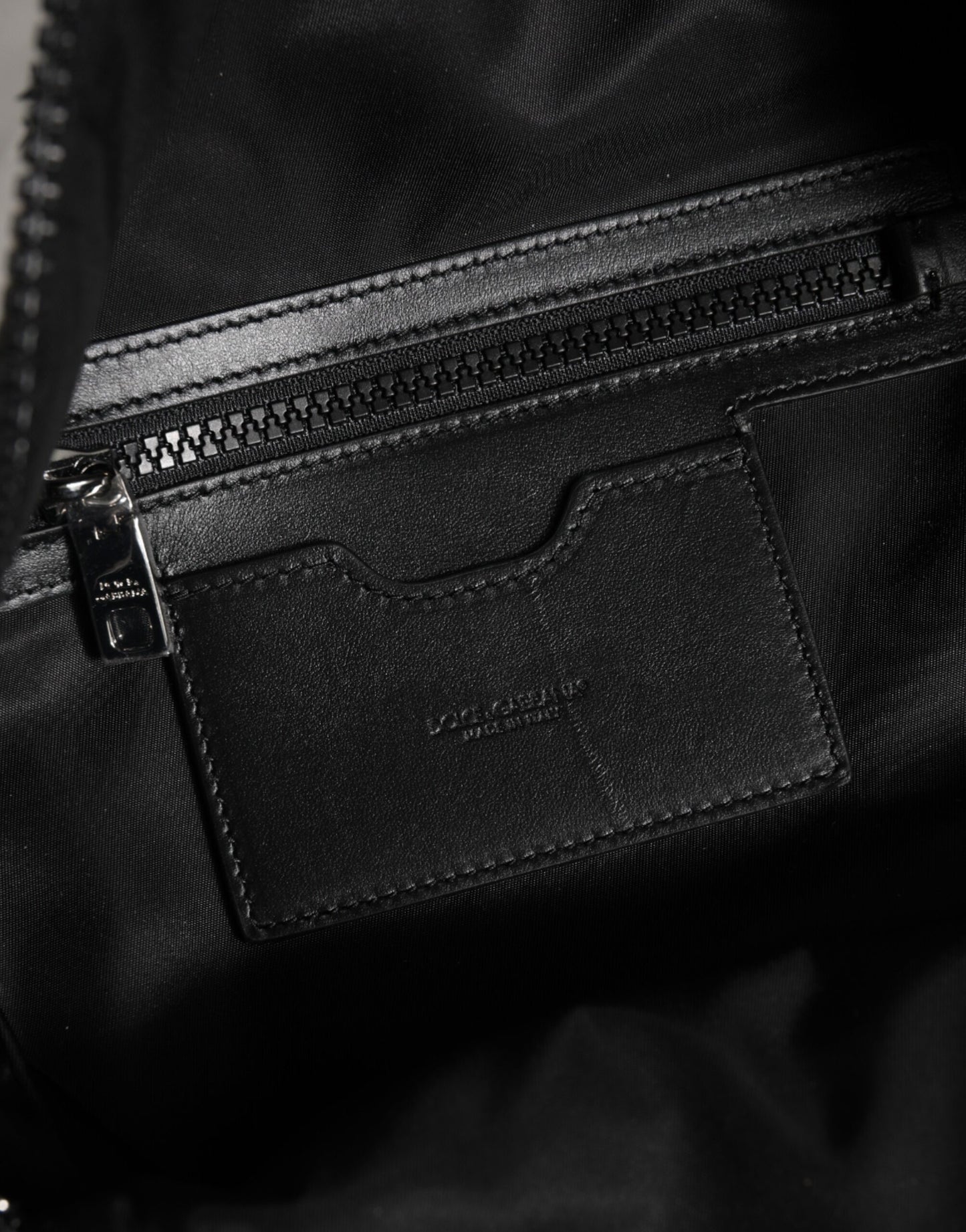 Dolce & Gabbana White DG Stars Print Nylon Travel Backpack Bag