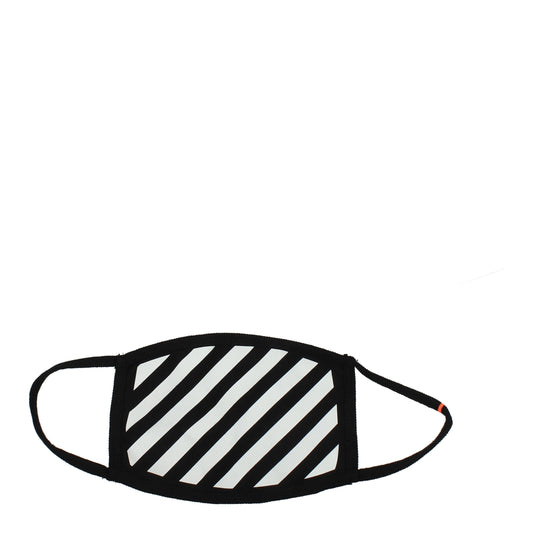 Off-White Black Cotton Facemask