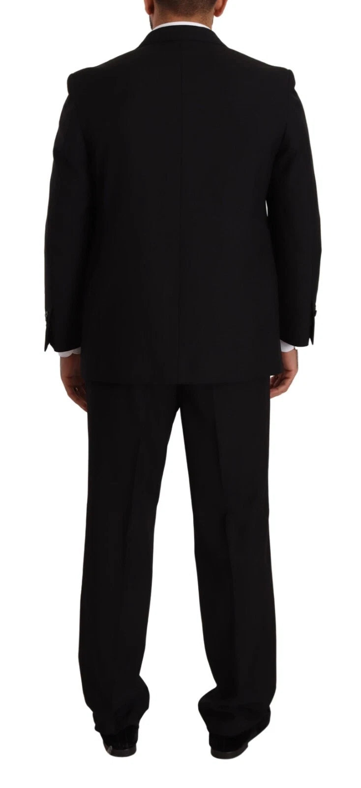 Domenico Tagliente Blue Polyester Single Breasted Formal 2 Piece Suit