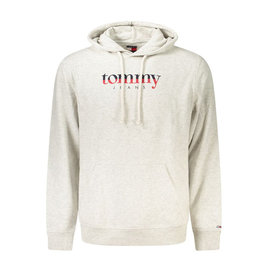 Tommy Hilfiger Gray Cotton Mens Hoodie