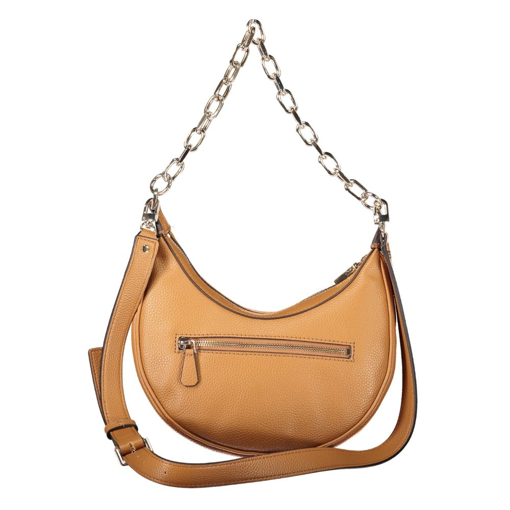 Guess Jeans Marrone Poliuretano Women Handbag