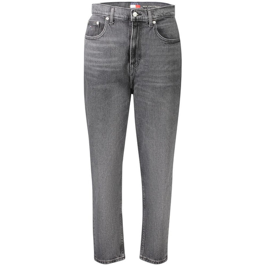 Tommy Hilfiger Black Cotton Women Jeans