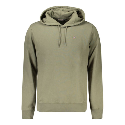 Napapijri Verde Cotton Mens Sweatshirt